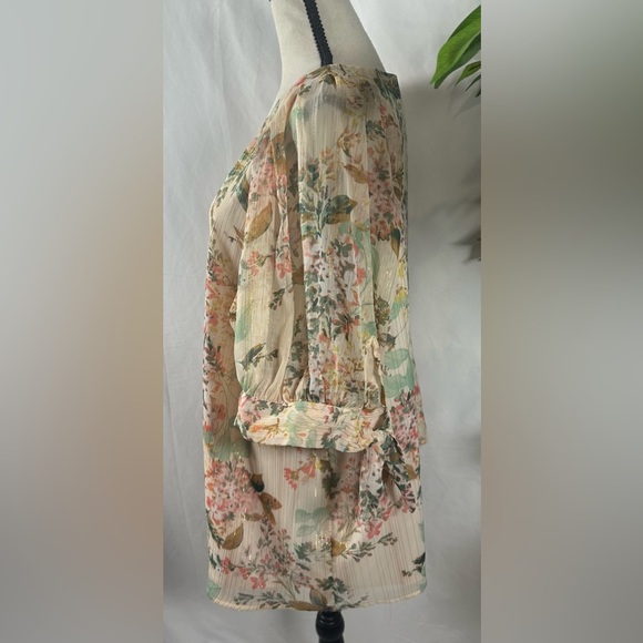 LC Lauren Conrad Soft Beige Blouse - Picture 3 of 10